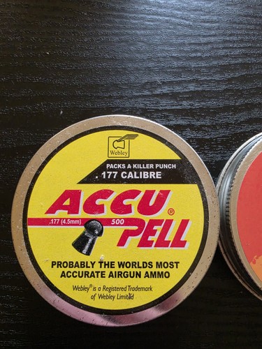 Three tins 177cal - of, airgun