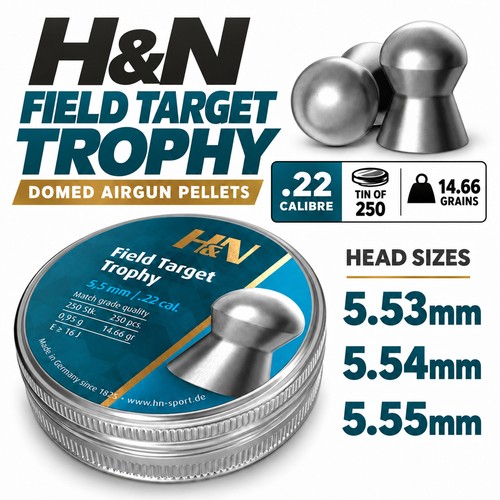 Airgun pellets 22 - h&n, field