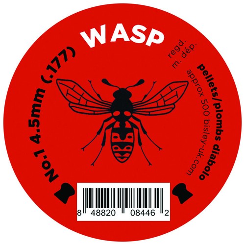 Wasp pellets no1 red - no1, tin