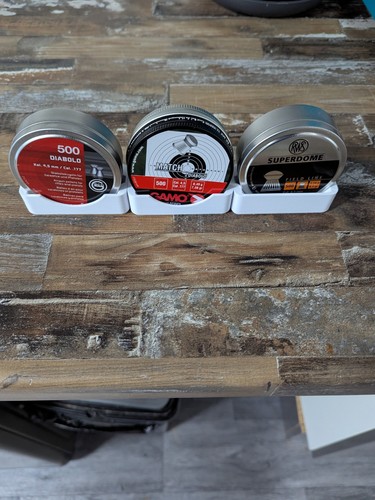 Airgun pellet tin - airgun,