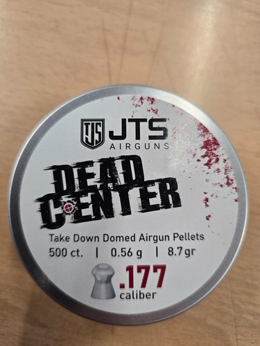 Jts dead center domed - dead, .177