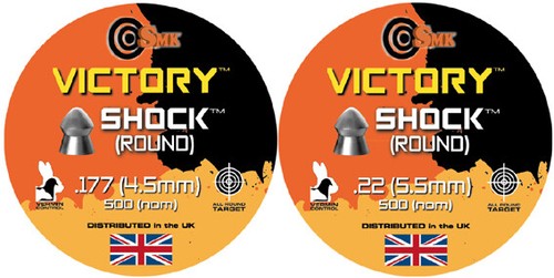 Victory shock round pellets - round,
