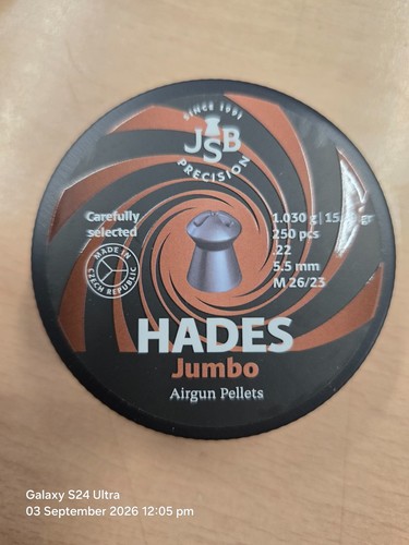 Jsb hades tins 250pk 22 - tins,